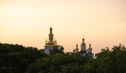 Fototapeta na wymiar Kiev Ukraine Kiev-Pechersk Lavra