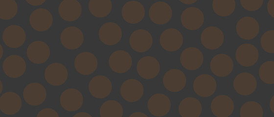 brown circles on grey background 