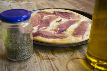 pizza at crostino made at home