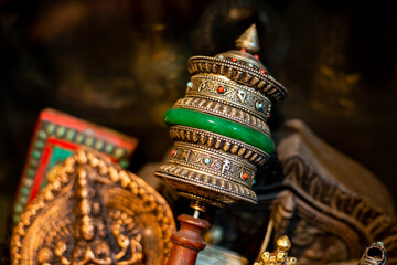 buddhism tibetan culture and religion, prayer drum