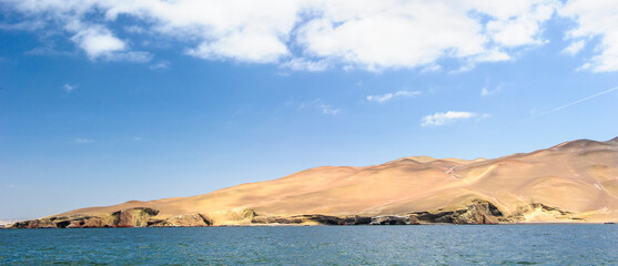Fototapeta na wymiar It's Ballestas islands, Peru South America