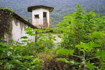 Abandoned Dois Rios prison, Ilha Grande, Brazil
