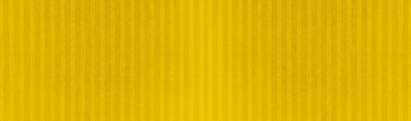 Yellow mustard natural cotton stripes linen textile texture background banner panorama
