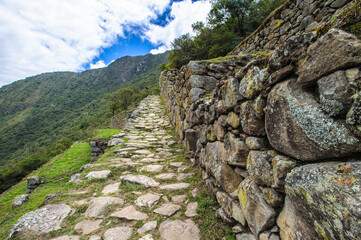 It's Mountain passage in Peru