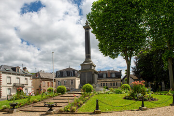 Obraz premium view of memorial of Oloron Sainte Marie, france