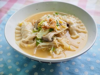 한국의 음식 명태 만두국