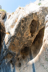 Templar hermitage of San Bartolome and natural park of the Cañon del Rio Lobos in Soria