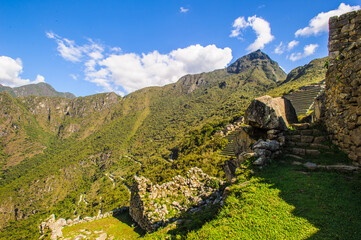 Obraz premium It's Peruvian Andes mountains