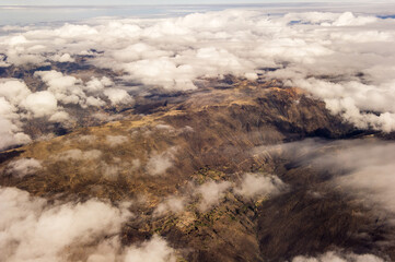 It's Clouds and mountains of Peru