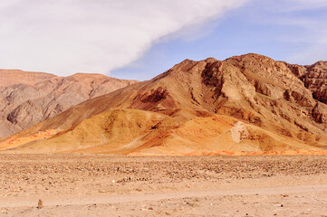 View of the mountains of Peru, South America