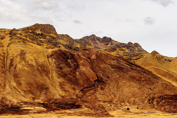 Obraz premium Landscape of the mountains in Peru