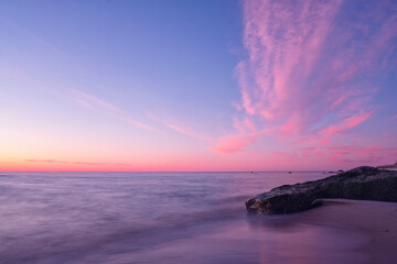 Obraz premium mystical landscape of the Baltic Sea. Estonia