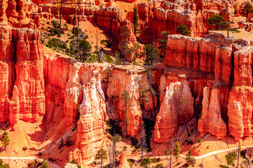 It's Amazing view of the Bryce Canyon National park, Utah, USA