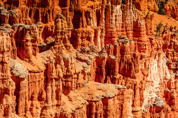 It's Spectacular view of the Bryce Canyon National park, Utah, USA