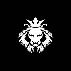 Lion head logo design. Sports logo. Power sign.EPS 10