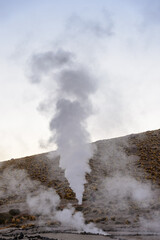 It's Geyser of the Atacama Desert in Chile