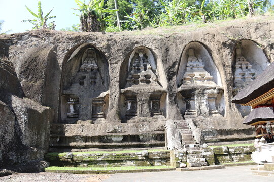 Temple Goa Gajah à Bali, Indonésie