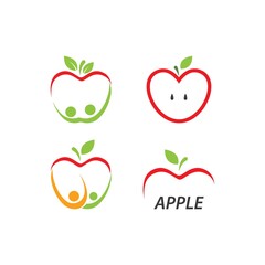 Apple illustration logo