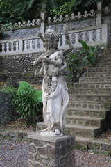 Fototapeta na wymiar Statue du palais de Tirta Gangga, Bali, Indonésie 