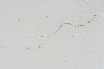 cracked on old white wall rough texture weathered background