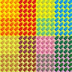 abstract illustration geometric multicolored background 