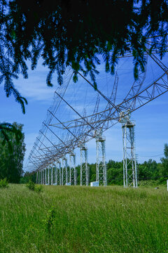 Science city Pushchino. Radio Telescope, Pushchino Radio Astronomy Observatory
radio telescope - DKR-1000