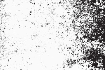 Grunge Texture Vector Illustration. Vintage Retro Template, Weathered Grained Distress Obsolete Crack Effect.