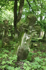 Cmentarz przy cerkwi, szlak rowerowy Green Velo