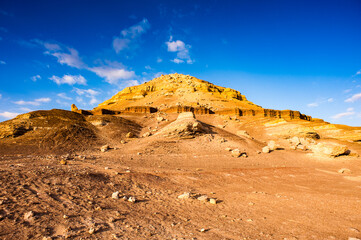 It's Rock near the Bahariya Oasis in the Sahara Desert in Egypt
