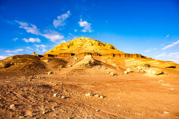 It's Rock near the Bahariya Oasis in the Sahara Desert in Egypt