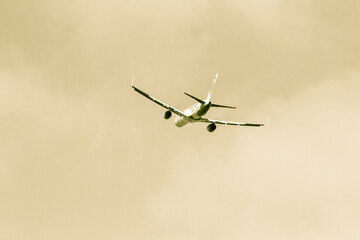 Boeing 757 take off from La Palma