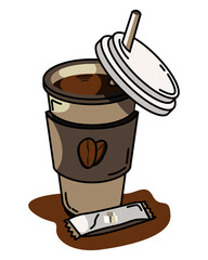 vector illustration of coffee