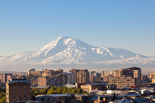 Yerevan with Mount Ararat, Armenia