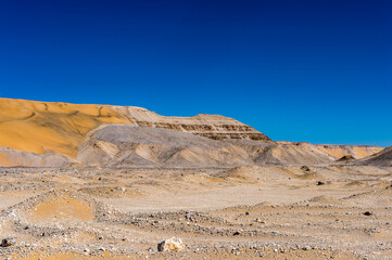 It's Beautiful desert landscape in Egypt