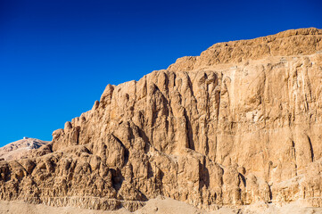 Fototapeta premium It's Rocks near the valley of the Kings near Luxor, Egypt