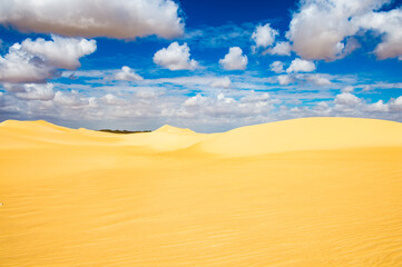 It's Beautiful sand dunes in the Sahara Desert, Egypt