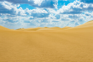 It's Beautiful sand dunes in the Sahara Desert, Egypt