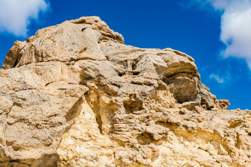 It's Crystal Mountain between the Bahariya and Farafra Oasis in Egypt