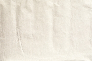 Kraft brown paper background texture with wrinkle