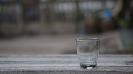 glass of water