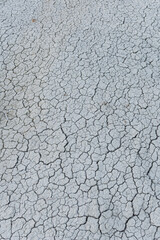 dry cracked earth