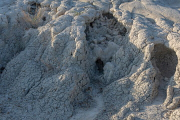 stone wall in the desert