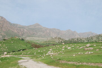 Mountains in Kurdistan Region Iraq near Sulaimaniyah Sulimani Erbil Hawraman Dokan Lake