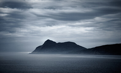 Moutain island in water © Philip