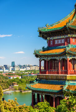 Tower of Buddhist Incense in the Summer Palace - Beijing
