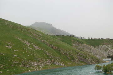 Mountains in Kurdistan Region Iraq near Sulaimaniyah Sulimani Erbil Hawraman Dokan Lake