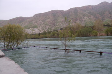 Mountains in Kurdistan Region Iraq near Sulaimaniyah Sulimani Erbil Hawraman Dokan Lake
