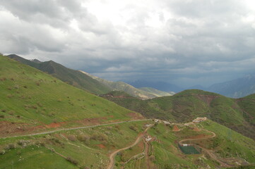 Mountains in Kurdistan Region Iraq near Sulaimaniyah Sulimani Erbil Hawraman Dokan Lake