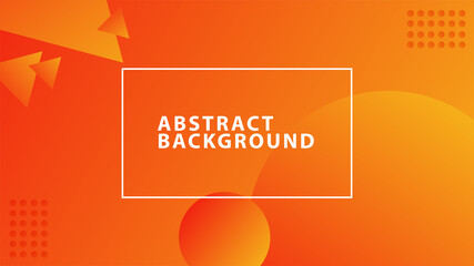 Abstract modern gradient orange and yellow Geometric background,Eps10 vector.