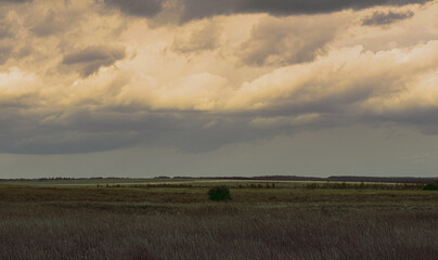 clouds in the sky